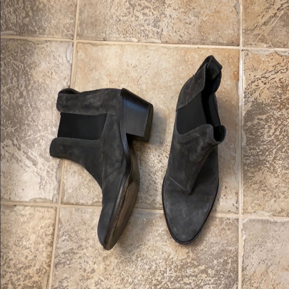 Suede Booties - image 2